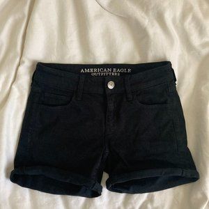 American Eagle black shorts